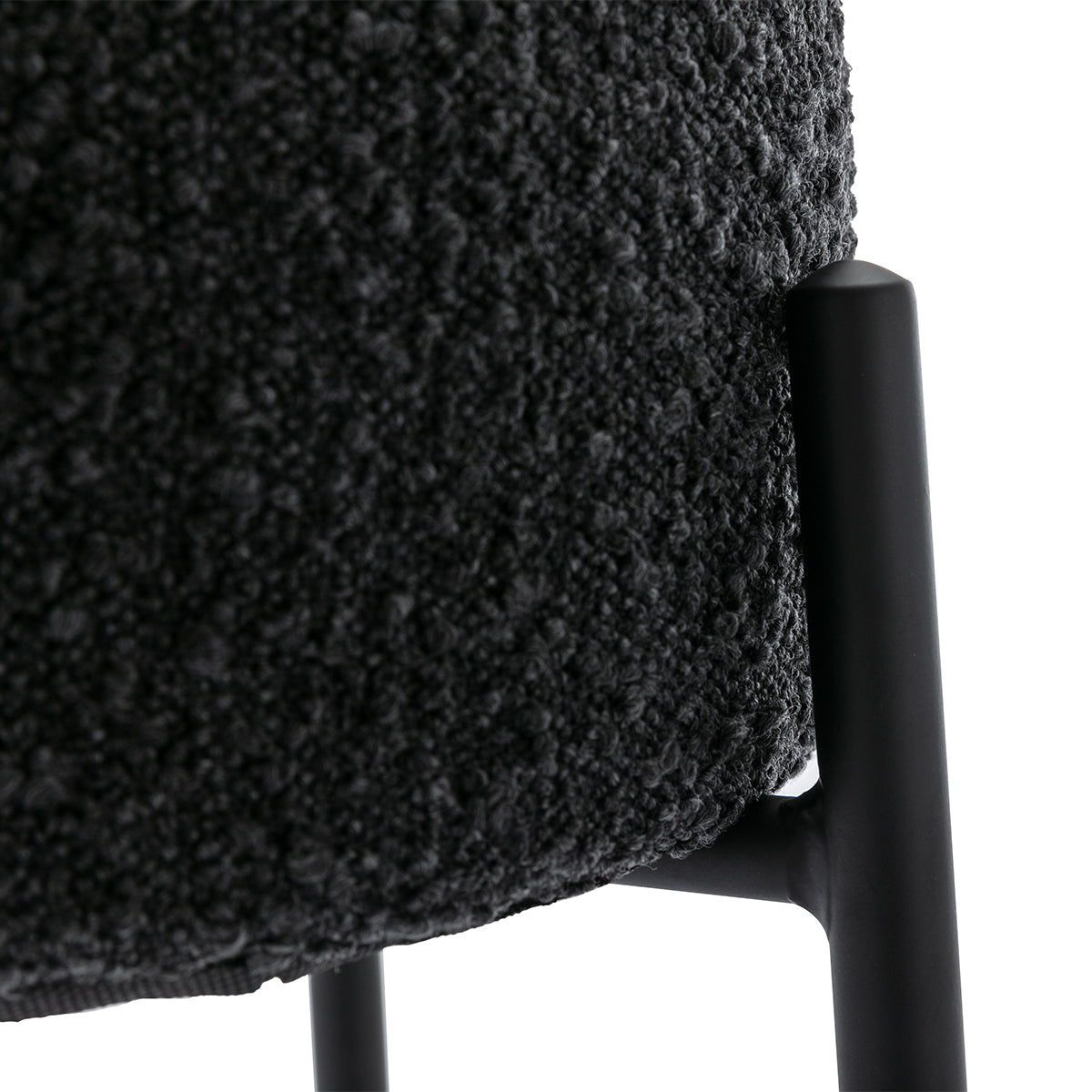 Amara Boucle Bar Stool