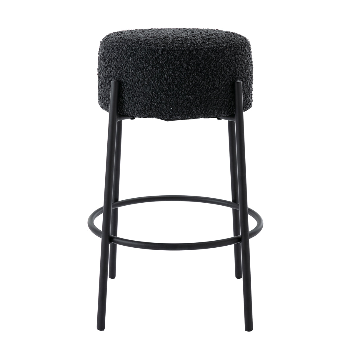Amara Boucle Bar Stool