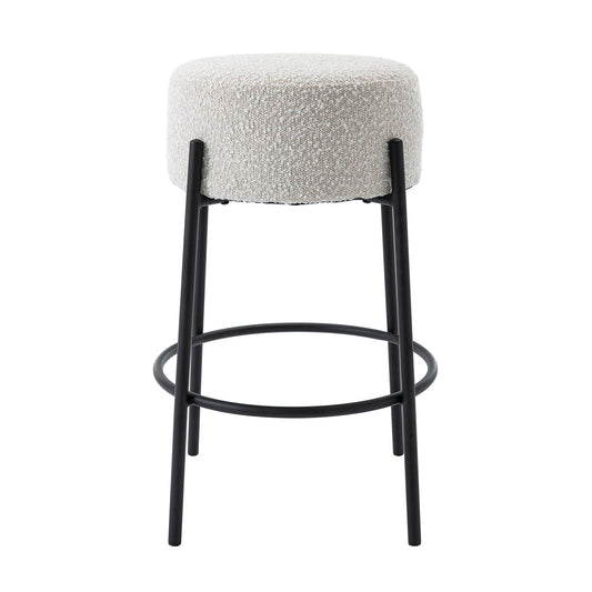 Amara Boucle Bar Stool