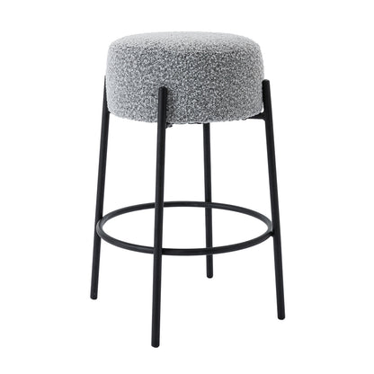 Amara Boucle Bar Stool