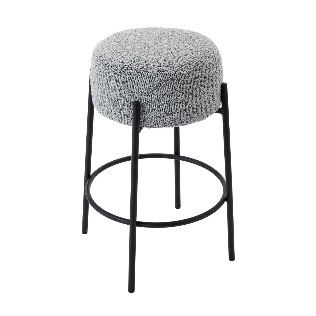 Amara Boucle Bar Stool