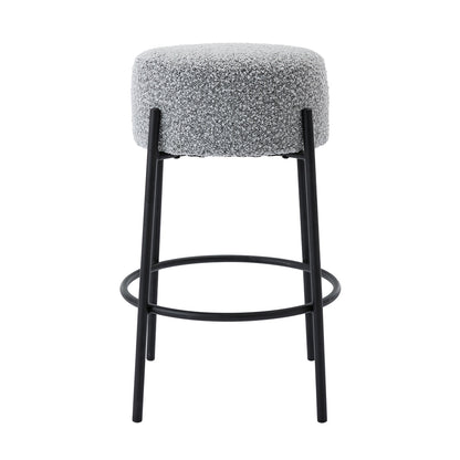 Amara Boucle Bar Stool
