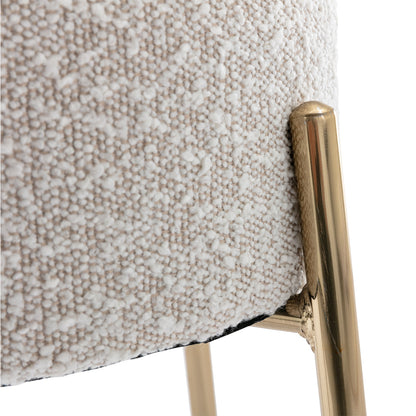 Amara Boucle Bar Stool