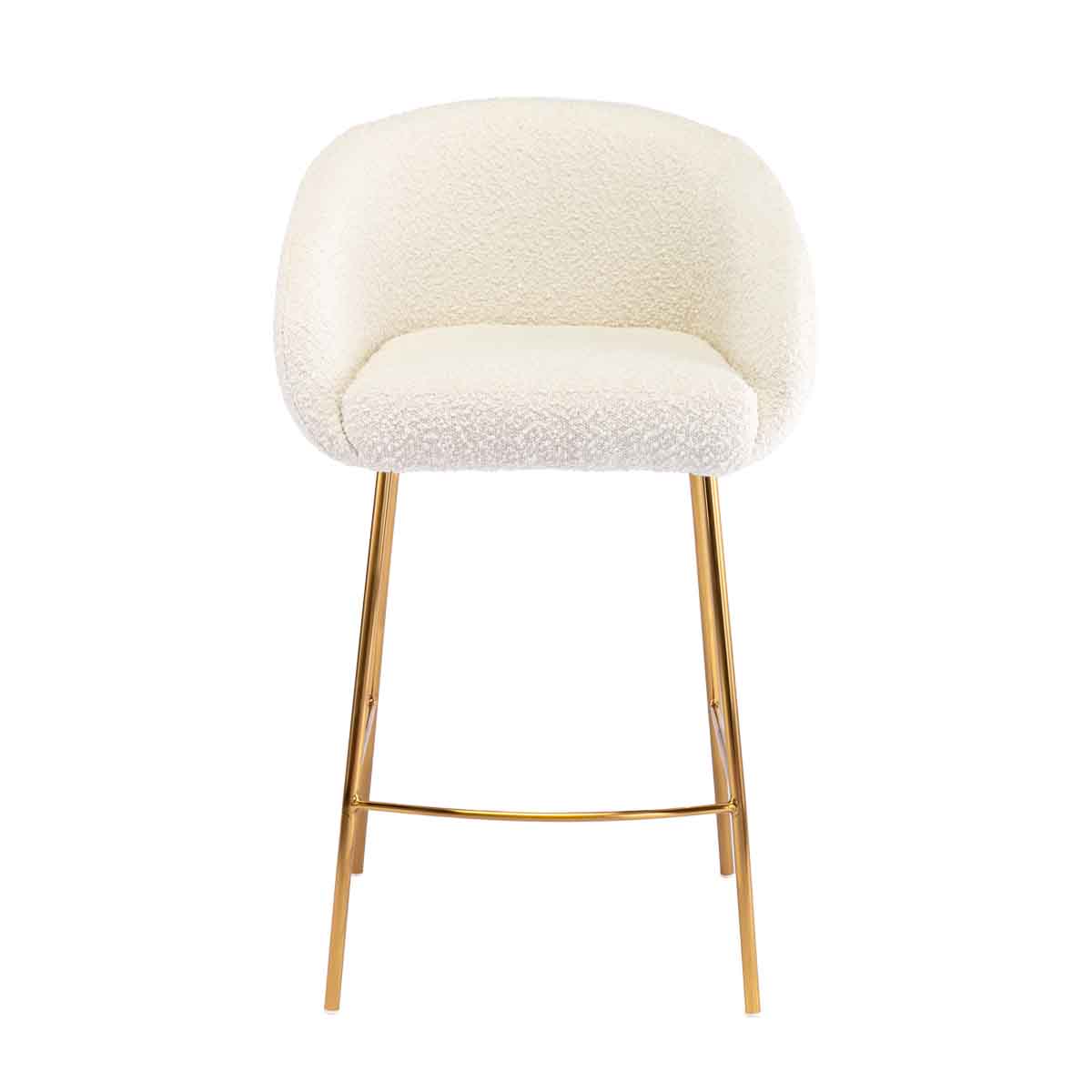 Avalon Boucle Bar Stool