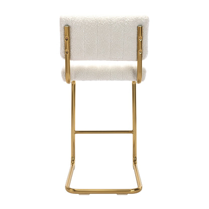 Blake Boucle Bar Stool