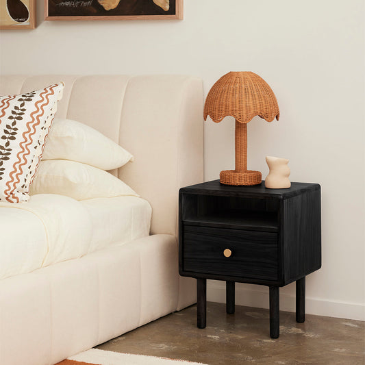 Brass Bedside Table