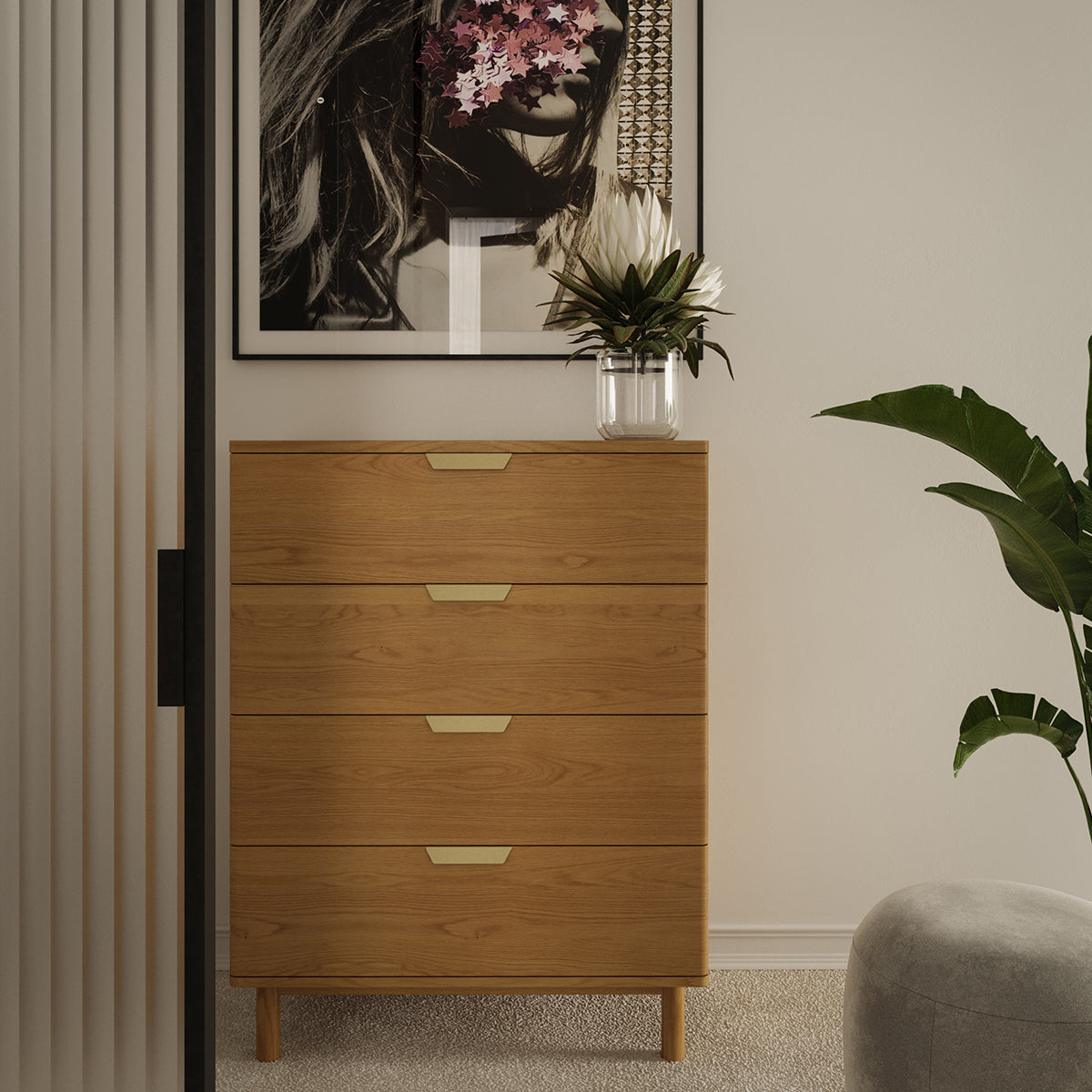 Brooks 4 Drawer Dresser