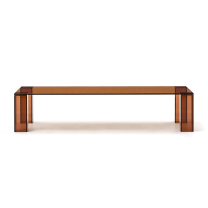 Adularia Glass Rectangular Coffee Table