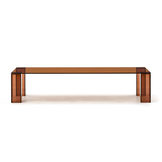 Adularia Glass Rectangular Coffee Table