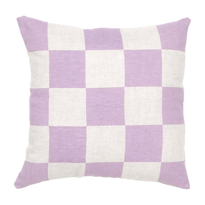 Big Check Square Cushion