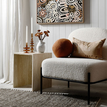 Boucle Ball Cushion