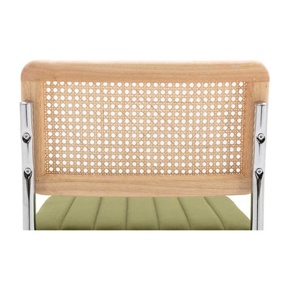 Blake Rattan Fabric Dining Chair