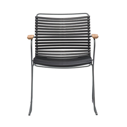 Click Outdoor Dining Chair with Armrest