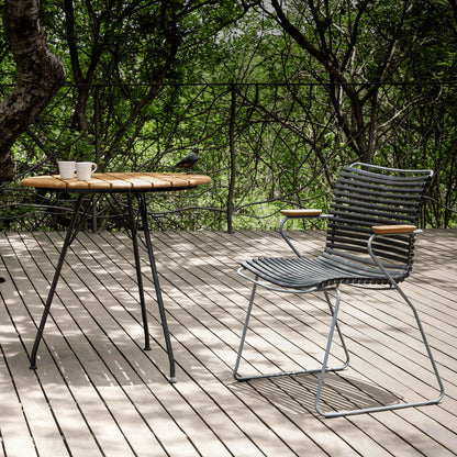 Click Outdoor Dining Chair with Armrest