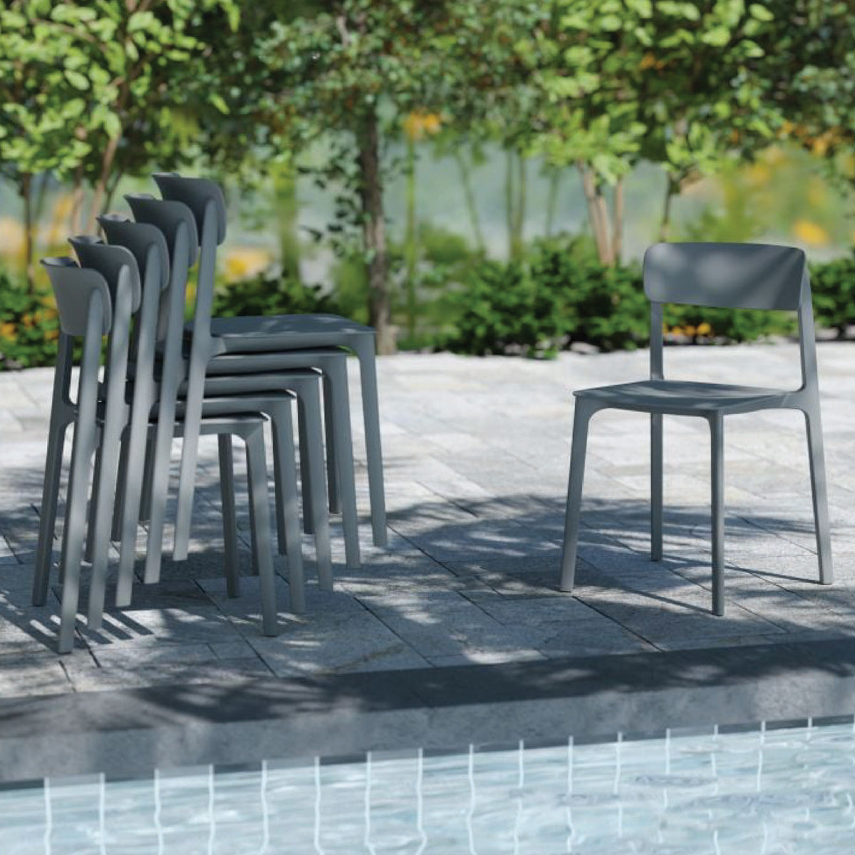 Clay Stacking Dining Chair
