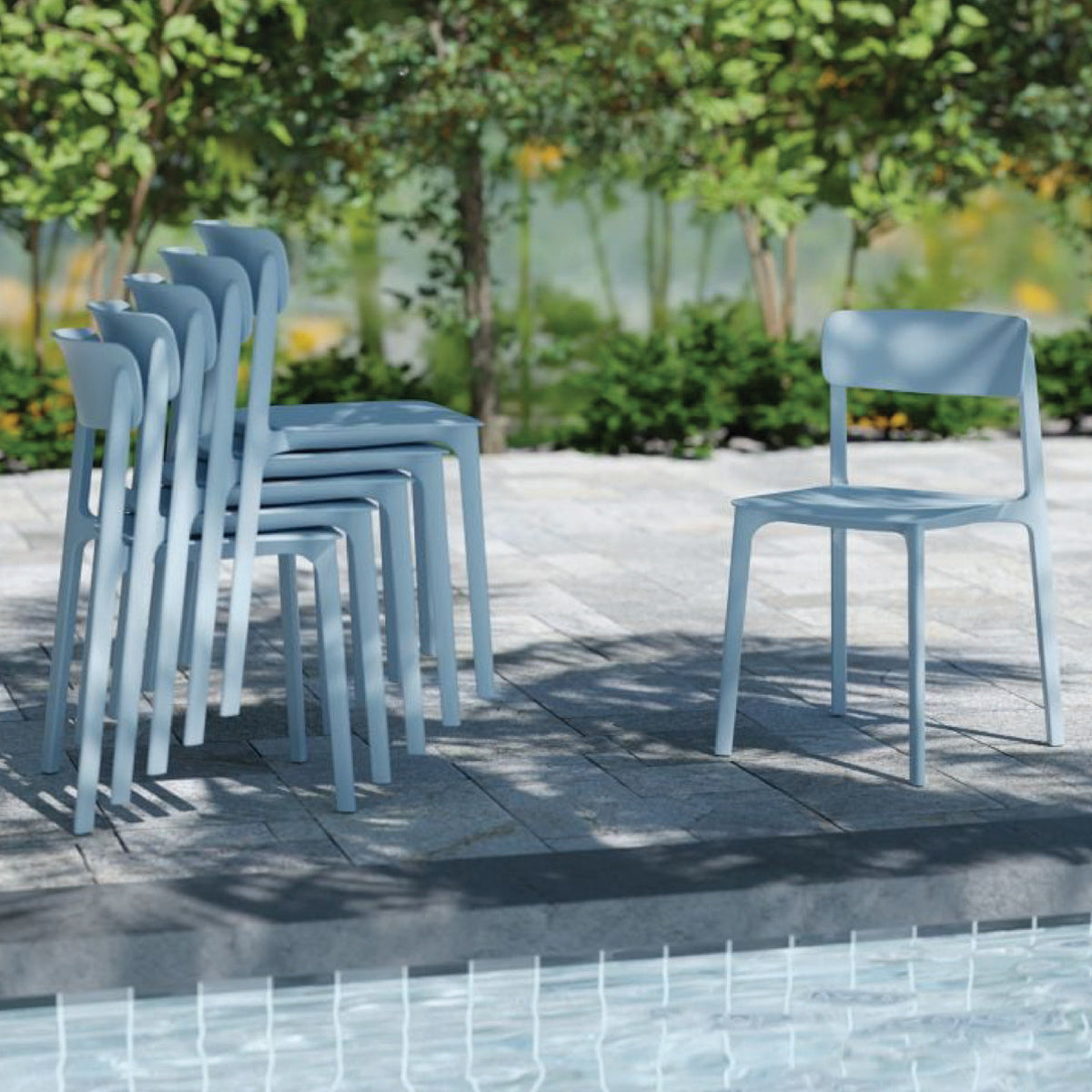 Clay Stacking Dining Chair