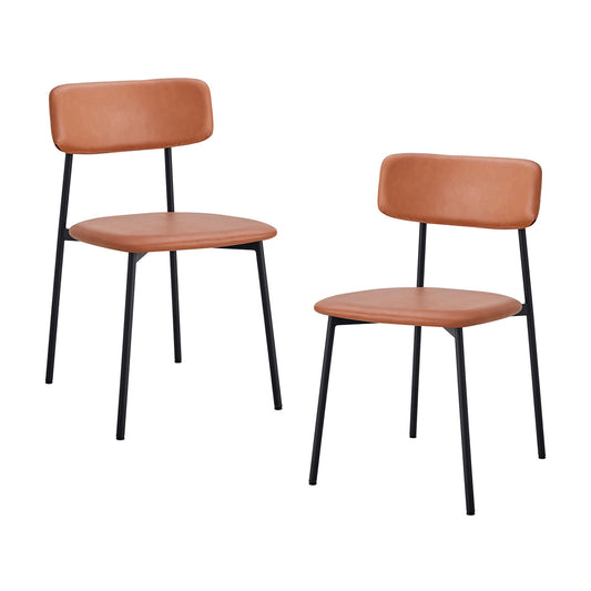 Bailey Leatherette Dining Chair (Set of 2)