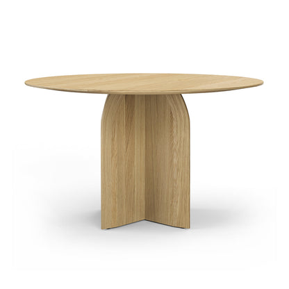 Clover Round Oak Dining Table