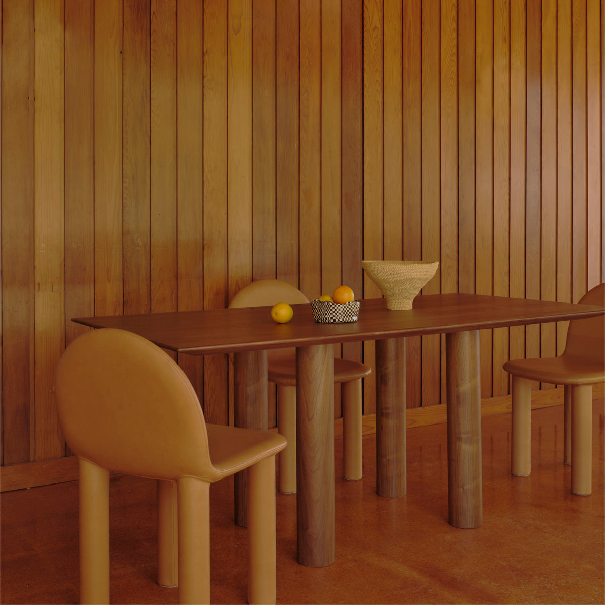 Arch Leather Dining Chair