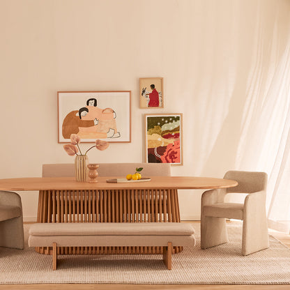 Casablanca Oval Dining Table (280cm)