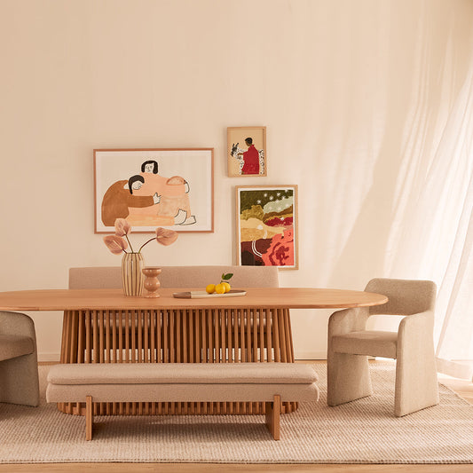 Casablanca Oval Dining Table (280cm)