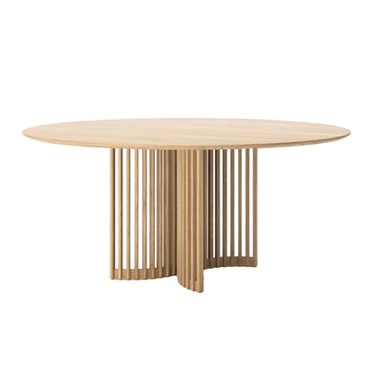 Casablanca Round Dining Table (Oak, 150cm)