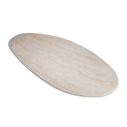 Azzurra Dining Table (Travertine Finish, 240cm)