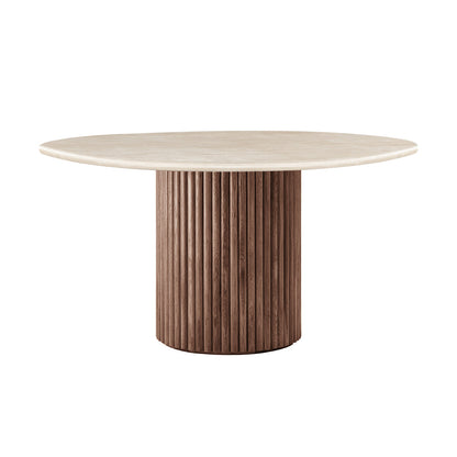 Cosmos Travertine Dining Table