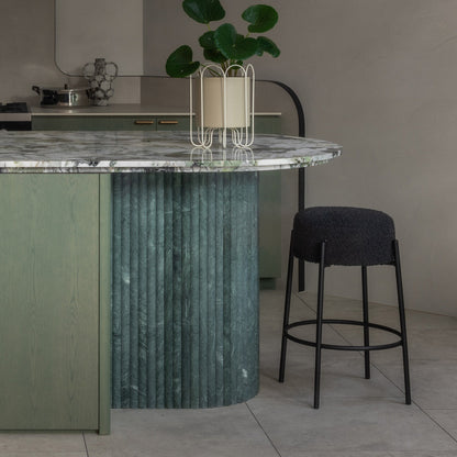 Amara Boucle Bar Stool