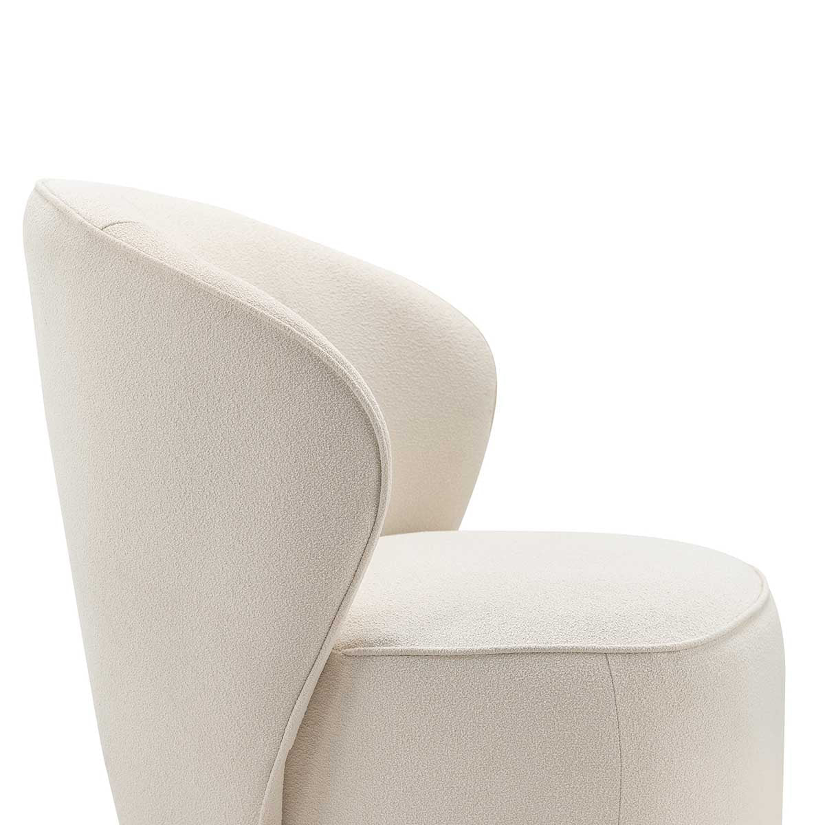 Atlas Boucle Swivel Lounge Chair