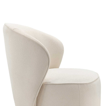 Atlas Boucle Swivel Lounge Chair