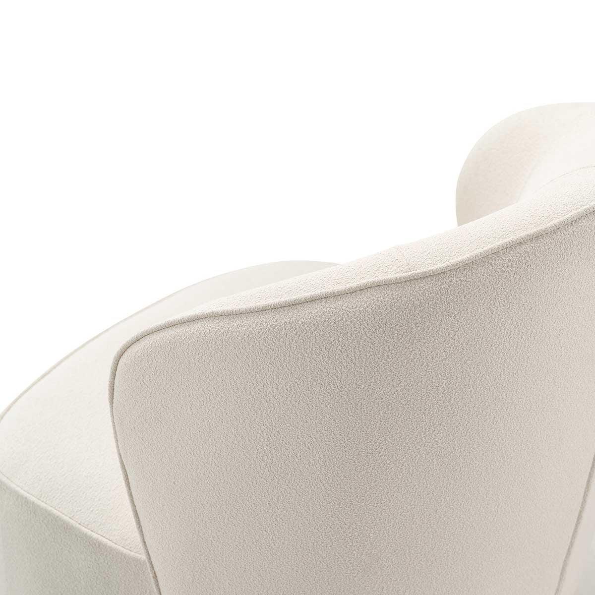Atlas Boucle Swivel Lounge Chair