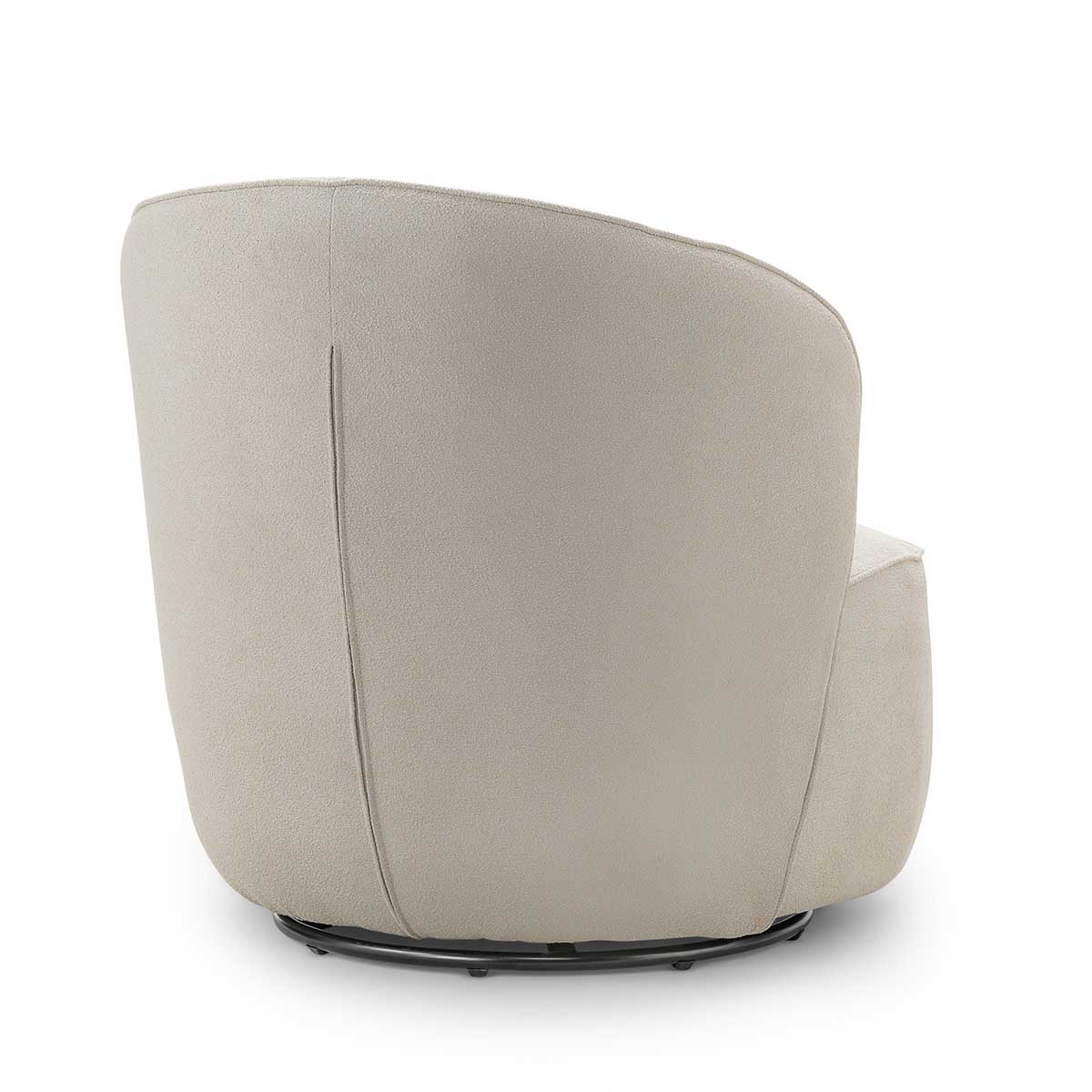 Atlas Boucle Swivel Lounge Chair