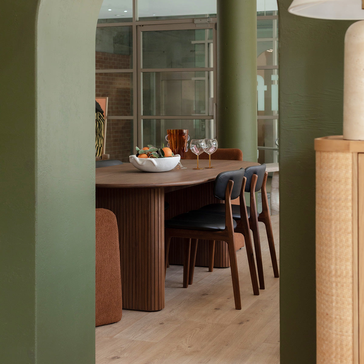 Alaska Leather Dining Chair