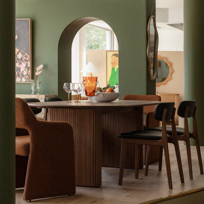 Alaska Leather Dining Chair