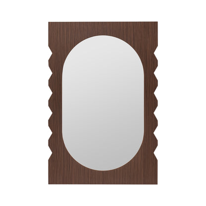 Azzurra Walnut Wall Mirror