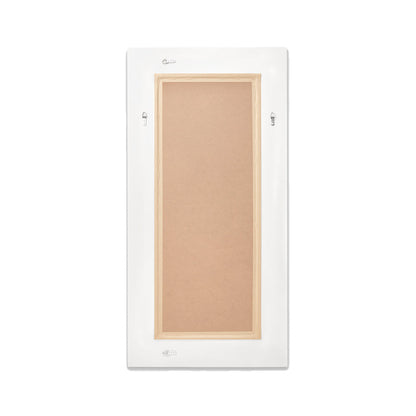 Checked Mirror (Snow)