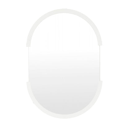 Dawn Oval Mirror (Bright White)