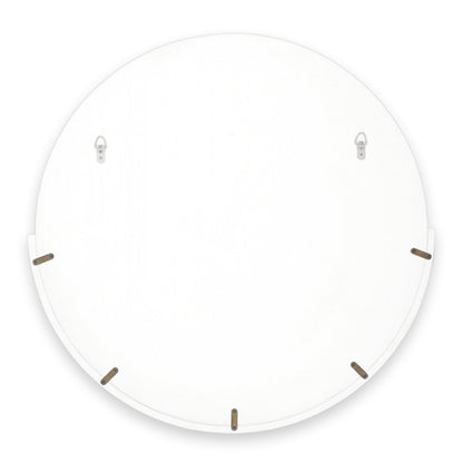 Dawn Round Mirror (Bright White)