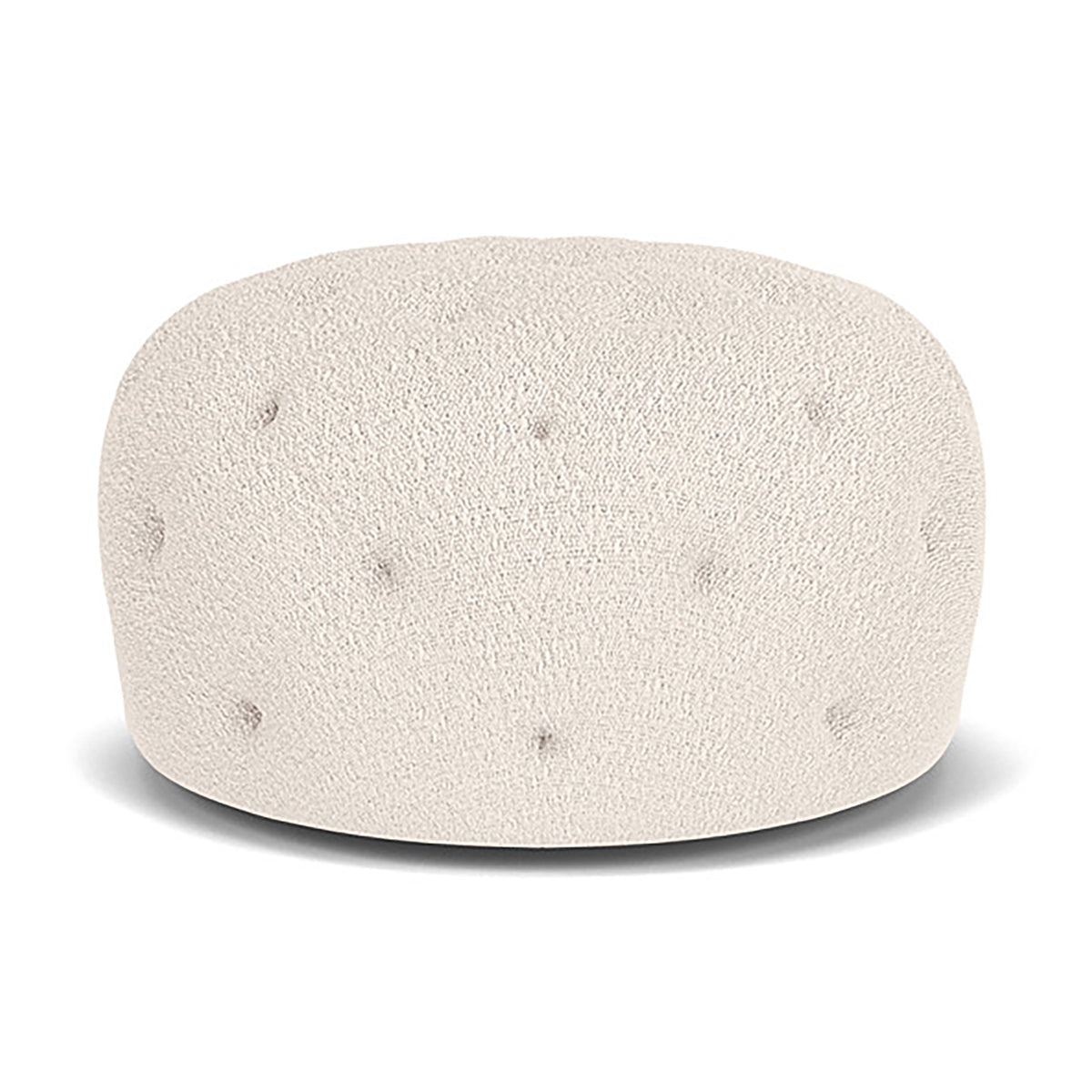 Abby Boucle Ottoman