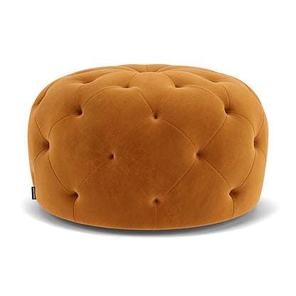 Abby Velvet Ottoman
