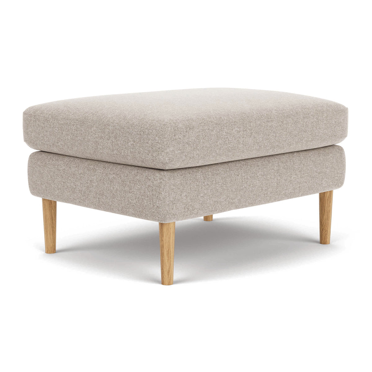 Astha Fabric Ottoman