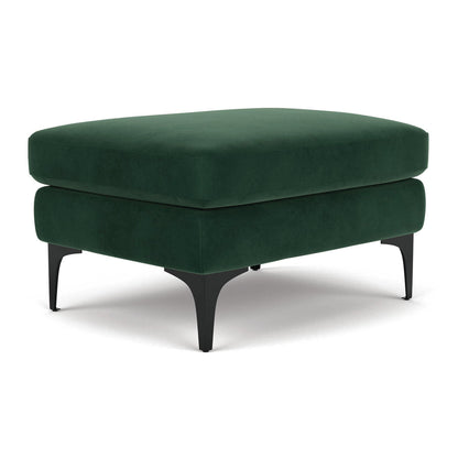 Astha Velvet Ottoman