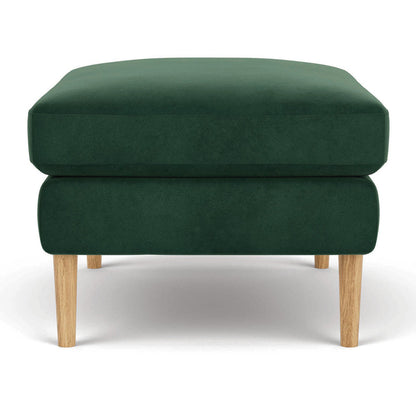 Astha Velvet Ottoman