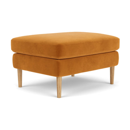 Astha Velvet Ottoman