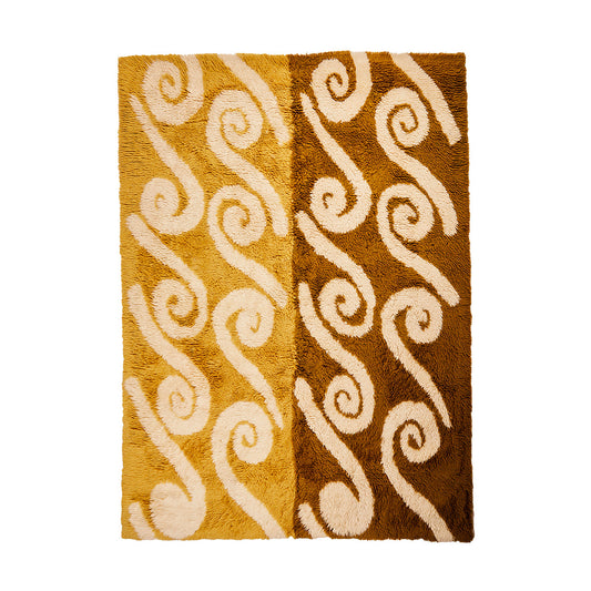 Curls Rug (Golden)
