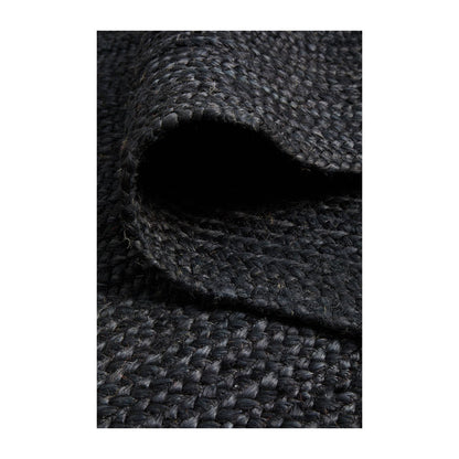 Bondi Rectangle Runner Rug (Black)