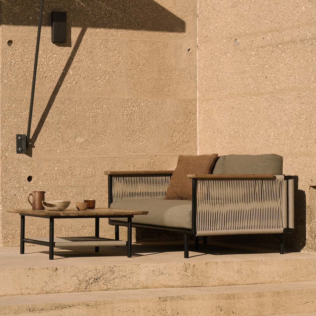 Corbey 2 Seater Outdoor Sofa