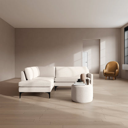 Astha Boucle Left Corner Sofa