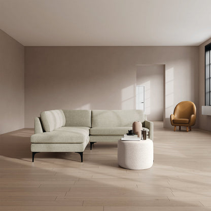 Astha Boucle Left Corner Sofa